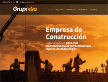 Tablet Screenshot of grupoalia.com